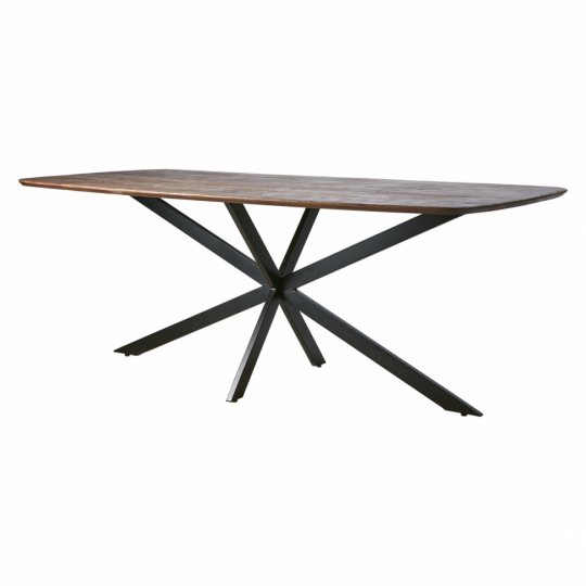 Esstisch 'Portland' 200x100cm - Braun
