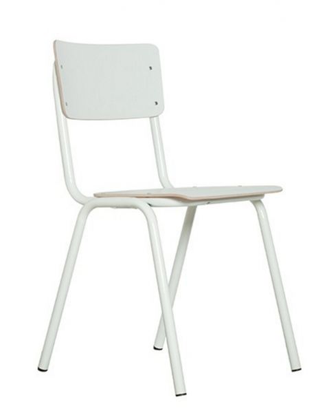 Stahl Retro - Weiß - Rein
