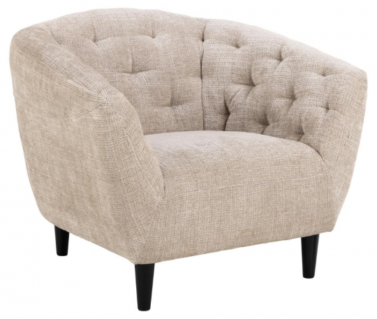Sessel 'Ria' - Hellbeige