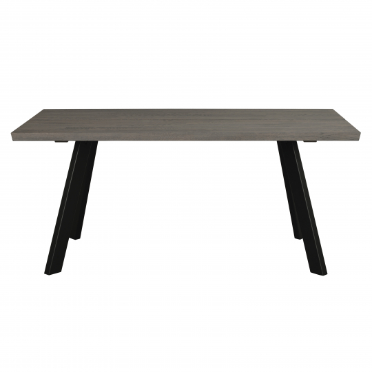 Esstisch 'Fred' 170x95cm - Braun/Schwarz