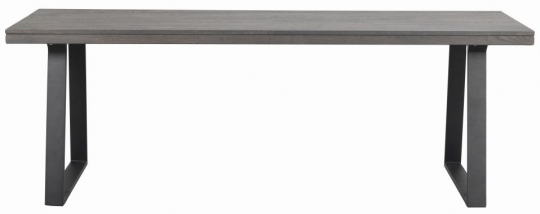 Esstisch 'Brooklyn' 220x95cm - Dunkelbraun/U-FuÔ¨Ç