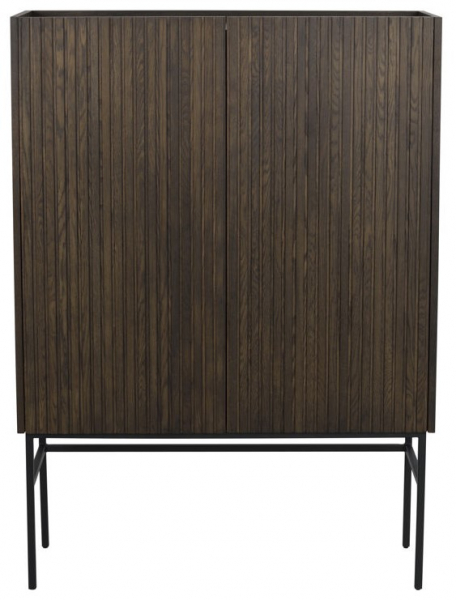 Schrank 'Halifax' - Braun/Schwarz