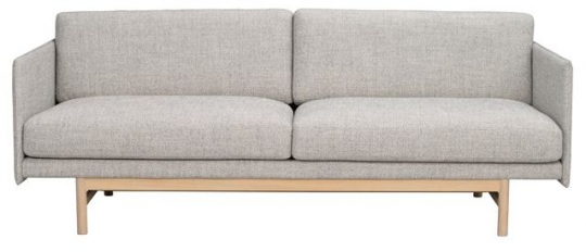 Sofa 'Hammond' 2-Sitzer - Grau/Natur