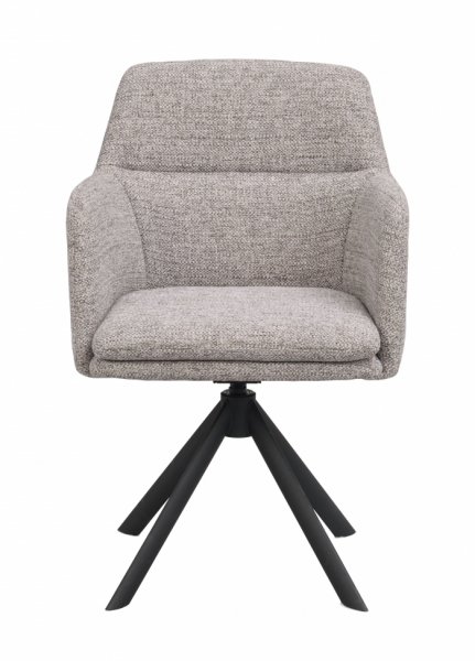 Sessel 'Gladstone' - Dunkelbeige/Schwarz