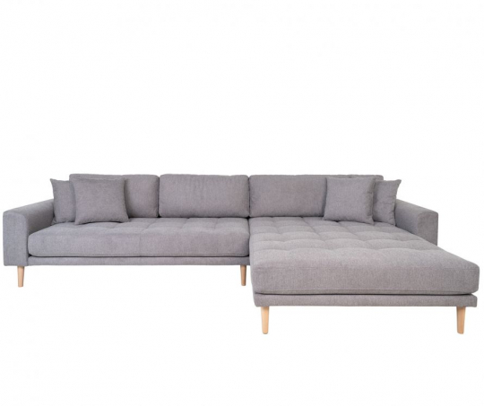Sofa 'Lido' Rechts - Hellgrau