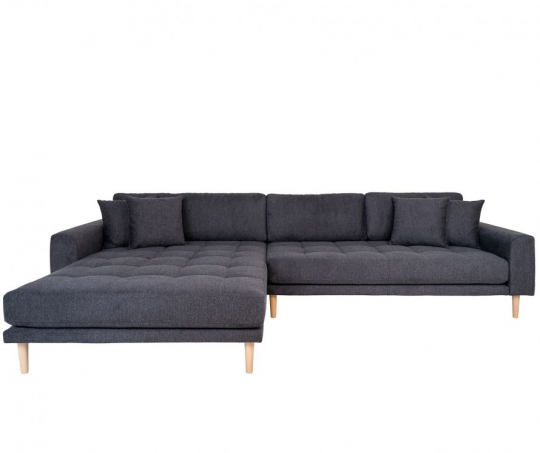 Sofa 'Lido' Links - Dunkelgrau