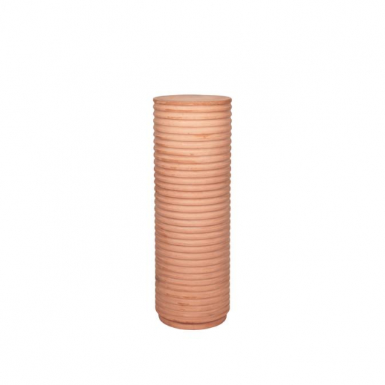 Sockel 'Rillo' ca. 36cm - Braun