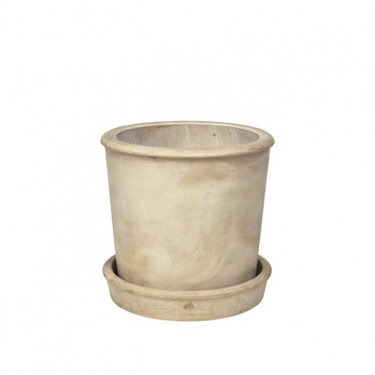 Topf 'Rolf' ca. 37cm - Beige