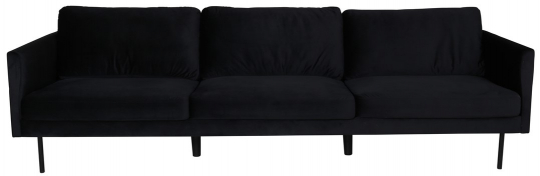 Sofa 'Åland' 3-Sitzer - Schwartz