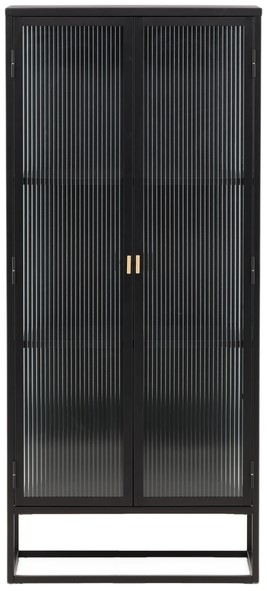 Schrank 'Grebbestad' 70x160cm - Schwarz