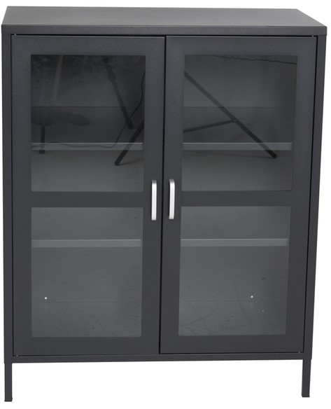 Schrank 'Alva' 80x97cm - Schwarz