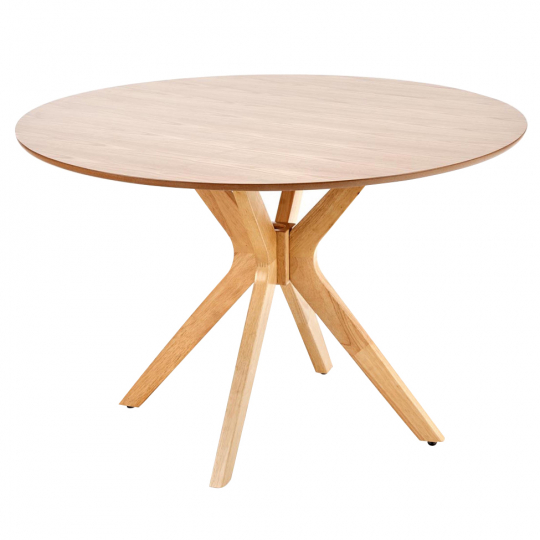 Esstisch 'Nicolas' Rund 120cm - Natur