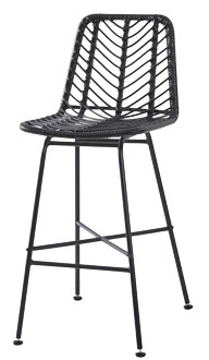 Barhocker 'Varese' - Schwarz