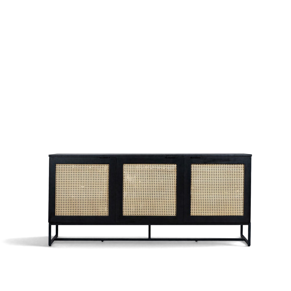 Sideboard 'Sailor' - Schwarz/Natur