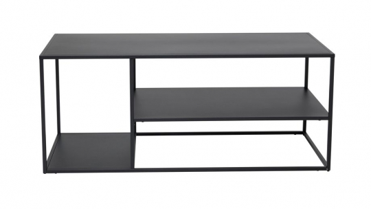 Couchtisch 'Staal' 120x50cm - Schwarz