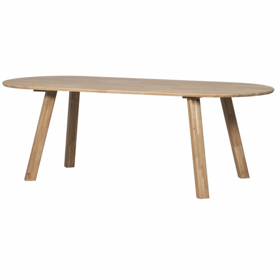 Esstisch 'Tablo' 220x90cm oval – Eiche