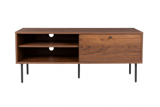 Beistelltisch 'Stripes Low' 120x42x50 cm - Braun