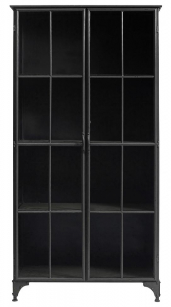 Schrank 'Downtown Black' 3 - Schwarz