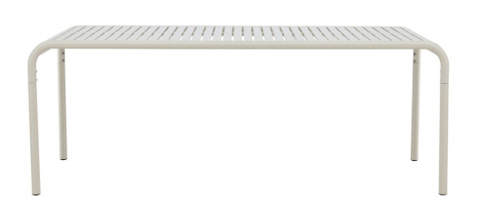 Gartentisch 'Pego' 200x100cm - Beige