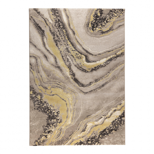 Teppich 'Sun' 160x239 Grau/Gelb