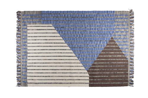 Teppich 'Hampton' 160x230 - Blau