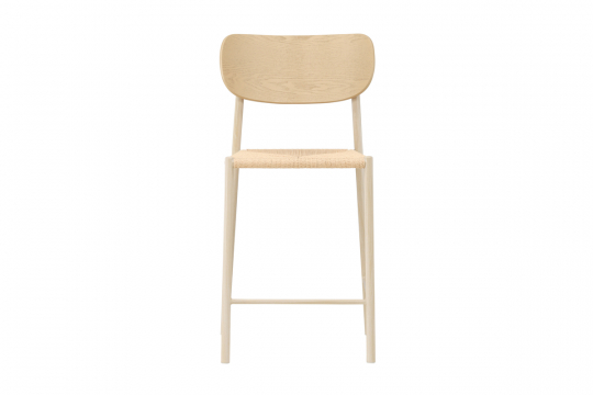 Barhocker 'Polly' - Natur/Beige
