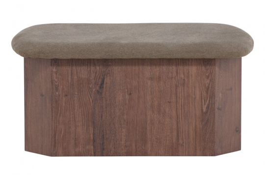 Sitzbänk 'Holte' - Braun