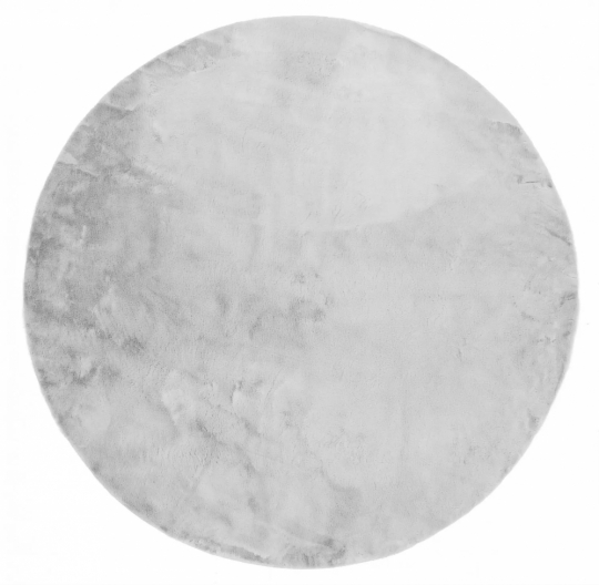 Runder Teppich 'Aranga Super Soft' 200cm – Grau