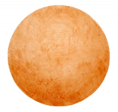 Runde Matte 'Aranga Super Soft' 80cm – Orange