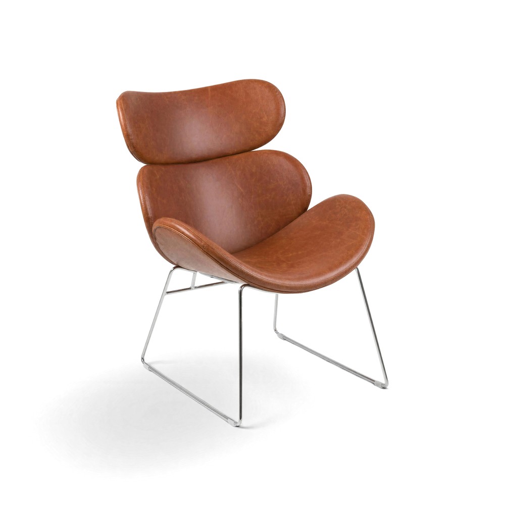 Sessel 'Hushum' 85cm - Braun
