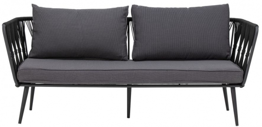 Sofa 'Pavone' - Schwarz
