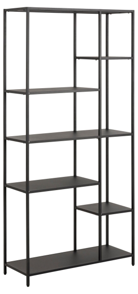 Bücherregal 'Newcastle' 165cm - Schwarz