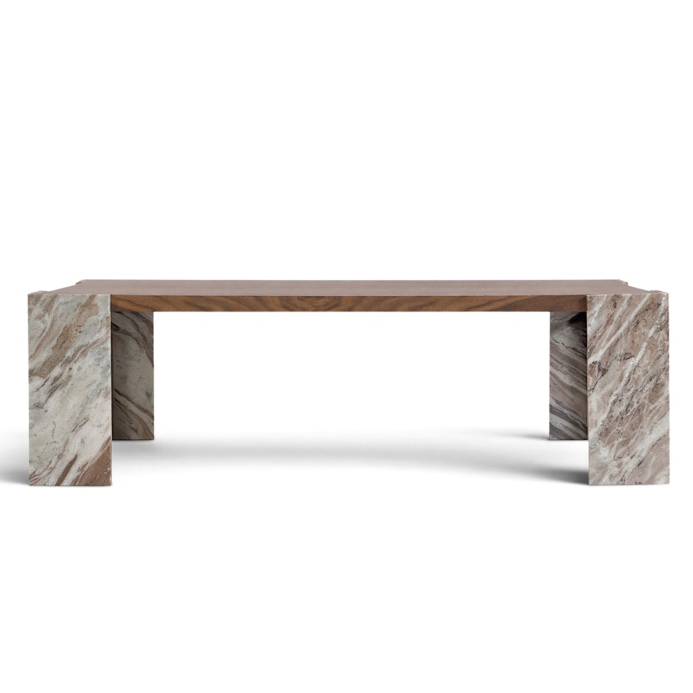 Couchtisch 'Monte' 115x75cm – Nussbaum