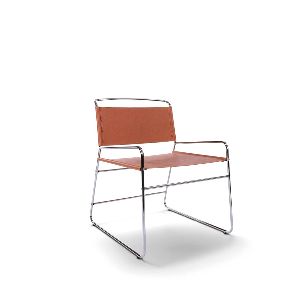 Stuhl 'Lucca' - Braun