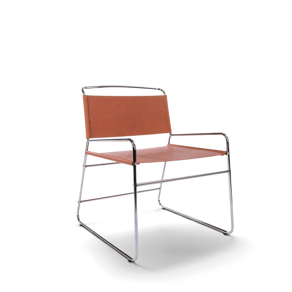 Stuhl 'Lucca' - Braun