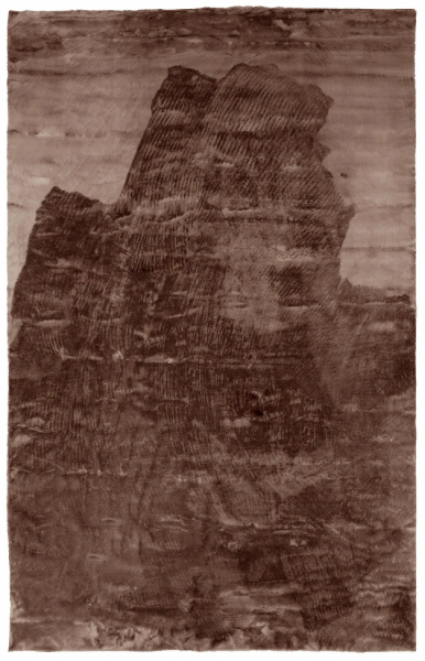 Hochflorteppich 'Aranga Super Soft' - Dunkelbraun