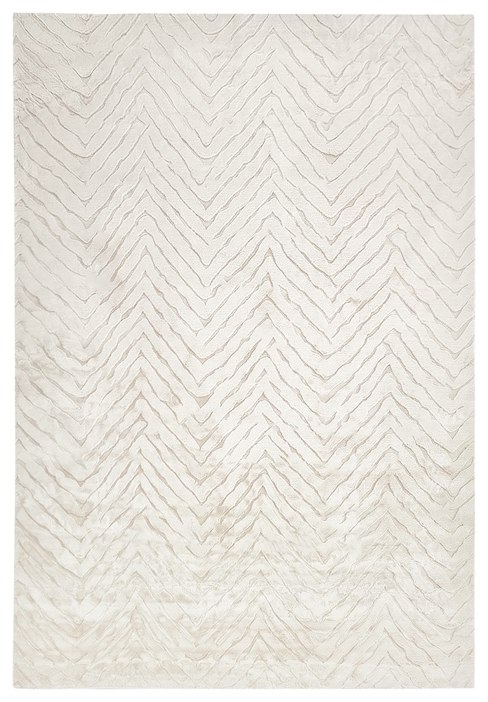 Hochflor-Teppich 'Wren' - Weiß