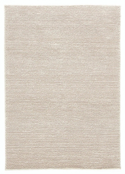 Wollteppich 'Avafors' - Beige