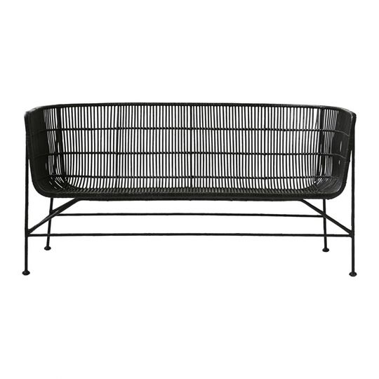 Sofa - Rattan / Schwarz | Sofas - Sitzplätze - MÖBEL