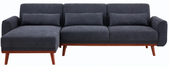 Schlafsofa 'Texas' - Dunkelgrau