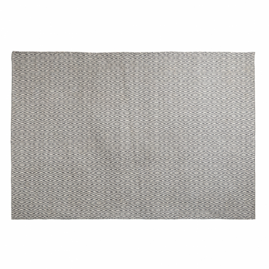 Teppich 'Cozy Luxury' 200x300cm - Grau/Weiß