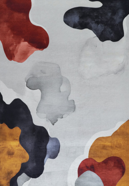 Teppich 'Aravelle' - Grau/Mehrfarbig