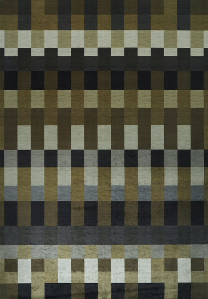 Teppich 'Markelo' - Braun/Schwarz