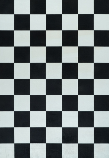 Teppich 'Carrano' - Schwarz/Weiß