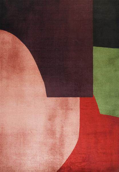 Teppich 'Savelle' - Rot/Mehrfarbig