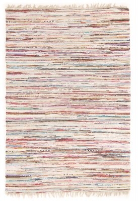 Flickenteppich 'Home' 70x300cm - Mehrfarbig Hell