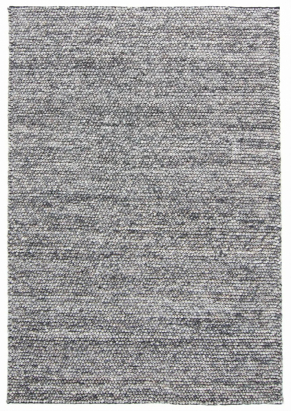 Wollteppich 'Avafors Wool Bubble' 140x200cm - Grau