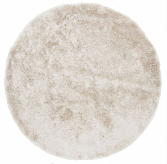 Runder Teppich 'Janjira' 240cm - Offwhite