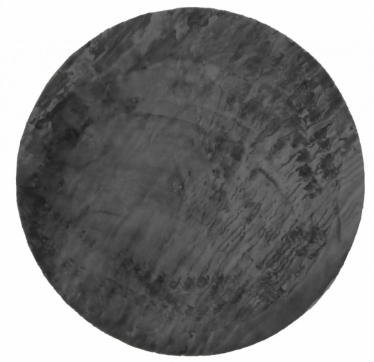 Runder Teppich 'Aranga Super Soft' 200cm - Antracit