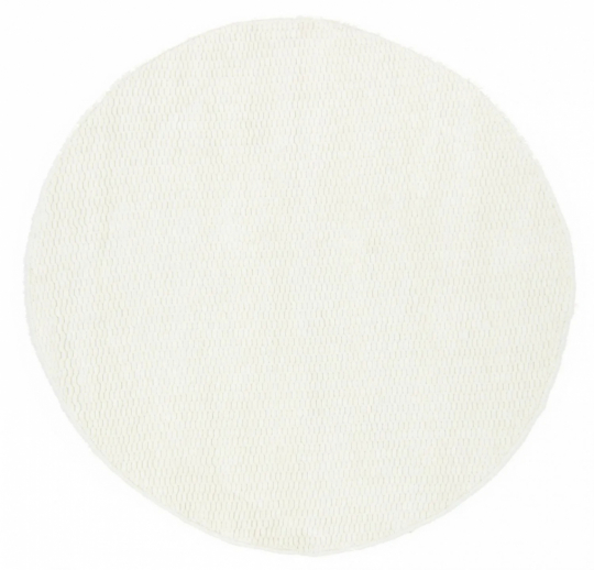 Runder Teppich 'Cartmel' 120cm - Offwhite